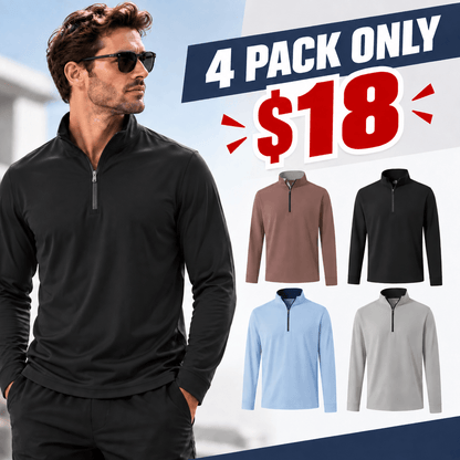 📦2026 Flash Sale | Men's Quarter Zip Golf Pullover