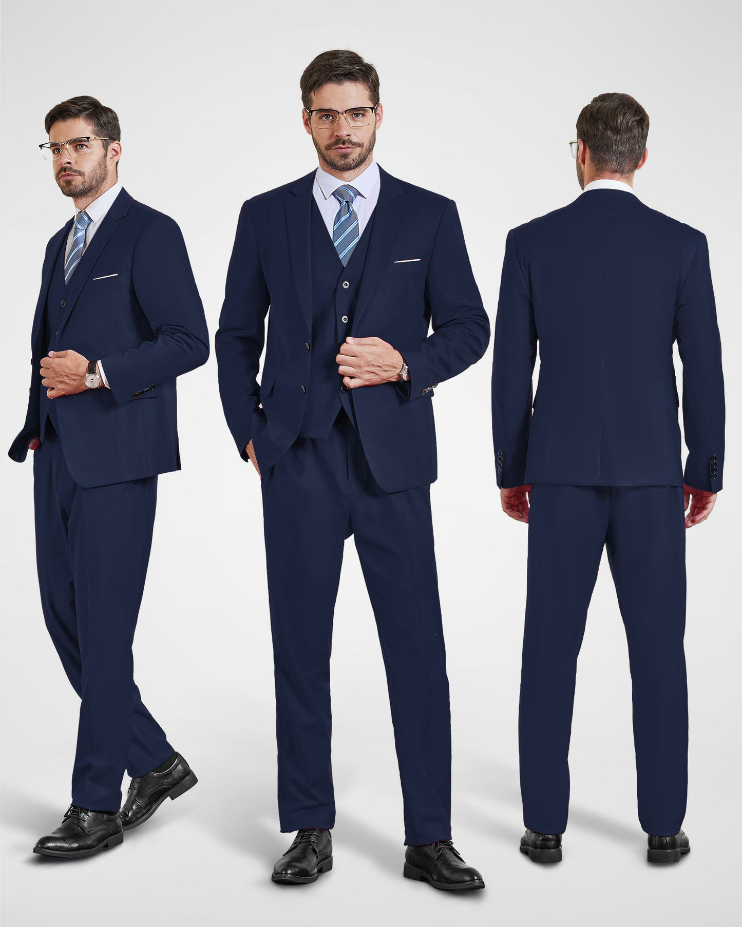 Flash Sale | Men's Formal  with Vest & Tie