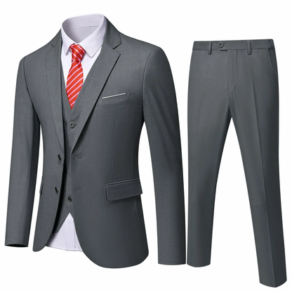 Flash Sale | Men's Formal  with Vest & Tie