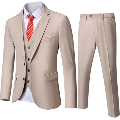 Flash Sale | Men's Formal  with Vest & Tie