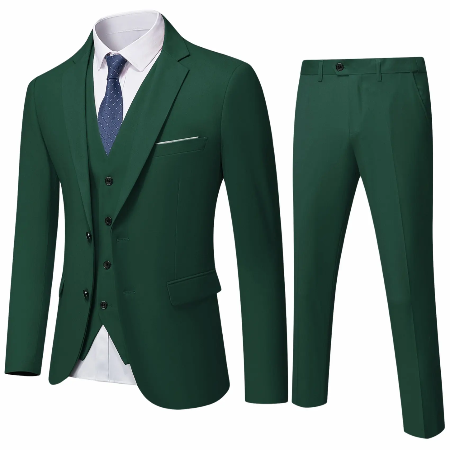 Flash Sale | Men's Formal  with Vest & Tie