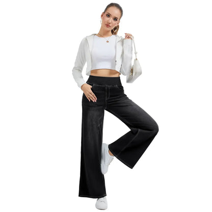 Flash Sale | Wide Leg Stretchy Jeans for Women Loose Fit